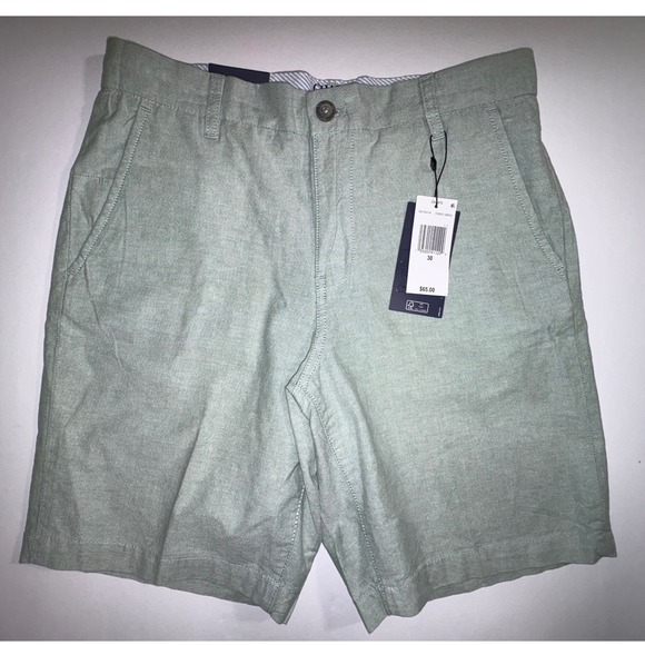 Chaps Other - Chaps Mens Forest Green Coastland Stretch Chino Shorts Size 30w 9 Inseam NWT